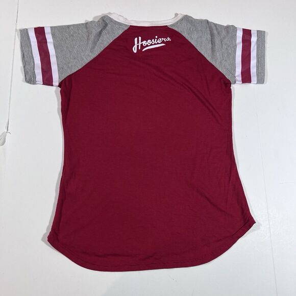 G-III 4her By Carl Banks Indiana Hoosiers T-shirt Bedazzled Women's Small - Picture 5 of 6